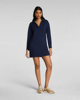 SPANX AirEssentials® Polo Long Sleeve Dress | Timeless Navy