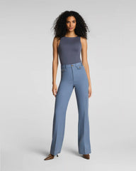 SPANXsupersmooth® Stretch Twill Easy Flare Pant | Rain