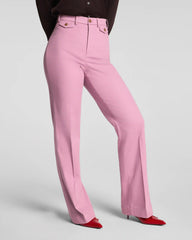 SPANXsupersmooth® Stretch Twill Easy Flare Pant | Rosa