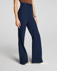 SPANXsupersmooth® Stretch Twill Easy Flare Pant | Timeless Navy