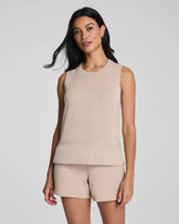 SPANX AirEssentials® Crewneck Tank | Dune