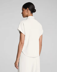 SPANX® CarryOn Collared Tee | Ivory