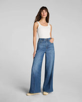 SPANXsupersmooth® Authentic 360 Lightweight Super Wide Leg Jeans | Oceanic
