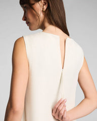 SPANX® EasyBreezy Cotton Linen Mini Dress | Ivory