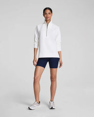 SPANX AirEssentials® Half Zip Tunic | Powder