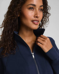SPANX AirEssentials® Half Zip Tunic | Timeless Navy