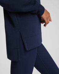 SPANX AirEssentials® Half Zip Tunic | Timeless Navy
