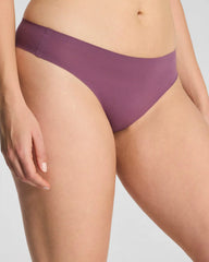SPANXsmooth® Fit-To-You Thong 3-Pack Box | Prune/Rosebud/Dark Cacao