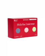 SPANXsmooth® Fit-To-You Brief 3-Pack Box | Rain/Begonia/Zest
