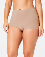 SPANXsmooth® Fit-To-You Boyshort 3-Pack Box | Very Black/Toasted Oatmeal/Vintage Rose