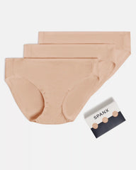 SPANXsmooth® Fit-To-You Supima® Cotton Bikini 3-Pack