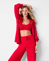 SPANX® BoostUp Medium Impact Sports Bra | SPANX® Red
