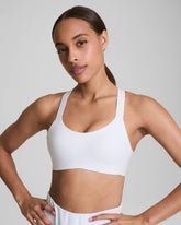 SPANX® BoostUp Medium Impact Sports Bra | Vivid White
