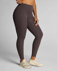 SPANXshape® BodyLine Full-Length Leggings with Mid-Tummy Compression | Dark Cacao