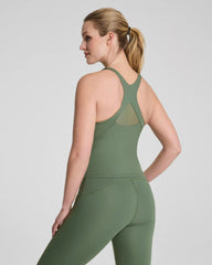 SPANX® BoostUp V-Neck Shelf Tank | Eucalyptus