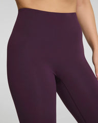 SPANXshape® BodyLine 7/8 Leggings with Mid-Tummy Compression | Blackberry