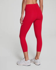 SPANXshape® BodyLine 7/8 Leggings with Mid-Tummy Compression | SPANX® Red