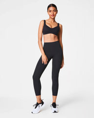 SPANXshape® BodyLine 7/8 Leggings with Full-Tummy Compression | Very Black
