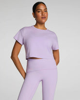 SPANX® BoostUp Cropped Tee | Verbena