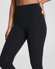 SPANXshape® BodyLine Cropped Leggings with Mid-Tummy Compression, 19" | Very Black