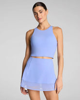 SPANX® BodyLine High Neck Cropped Tank with FlexForm Cups | Hyacinth