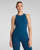 SPANX® PowerPlay High Neck Shelf Tank | Deep Cove