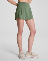 SPANXshape® BoostUp Pleated Skort, 14" | Eucalyptus