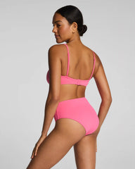 SPANXsmooth® Swim Bandeau Bikini Top | Hibiscus