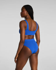 SPANXshape® Swim Scoop Neck Bikini Top | Current