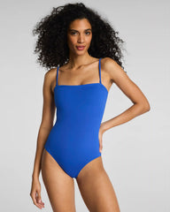 SPANXshape® Swim Bandeau One Piece | Current