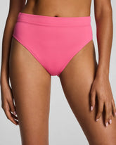 SPANXshape® Swim Hi-Rise Cheeky Bikini Bottom | Hibiscus