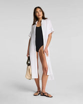 SPANX® Beach Midi Dress | Vivid White