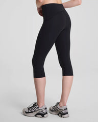 SPANXshape® Booty Boost® Cropped Leggings, 19" | Very Black