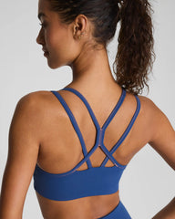 SPANX® BoostUp Low Impact Sports Bra with StayCool Tech | Faded Indigo