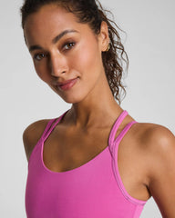 SPANX® BoostUp Scoop Neck Shelf Tank with StayCool Tech | Aurora