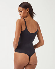 SPANXshape® Invisible Cami Thong Bodysuit | Very Black
