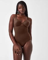 SPANXsculpt® Seamless Power High-Waisted Brief | Chestnut Brown