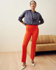SPANXsupersmooth® PerfectFit Ponte Kick Flare Pant with Pintuck | Poppy