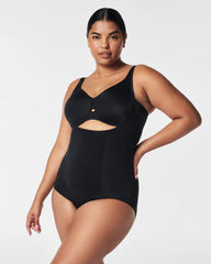 SPANXsculpt® OnCore Open-Bust Brief Bodysuit | Very Black