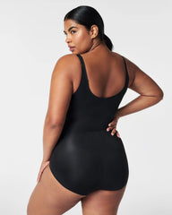 SPANXsculpt® OnCore Open-Bust Brief Bodysuit | Very Black