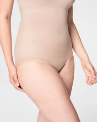 SPANXshape® Invisible Tank Brief Bodysuit | Champagne Beige