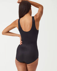 SPANXshape® Invisible Tank Brief Bodysuit | Very Black