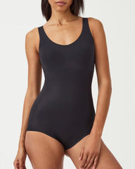SPANXshape® Invisible Tank Brief Bodysuit | Very Black
