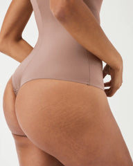 SPANXshape® Invisible Cami Thong Bodysuit | Cafe Au Lait