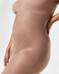 SPANXshape® Invisible Mid-Thigh Bodysuit | Cafe Au Lait