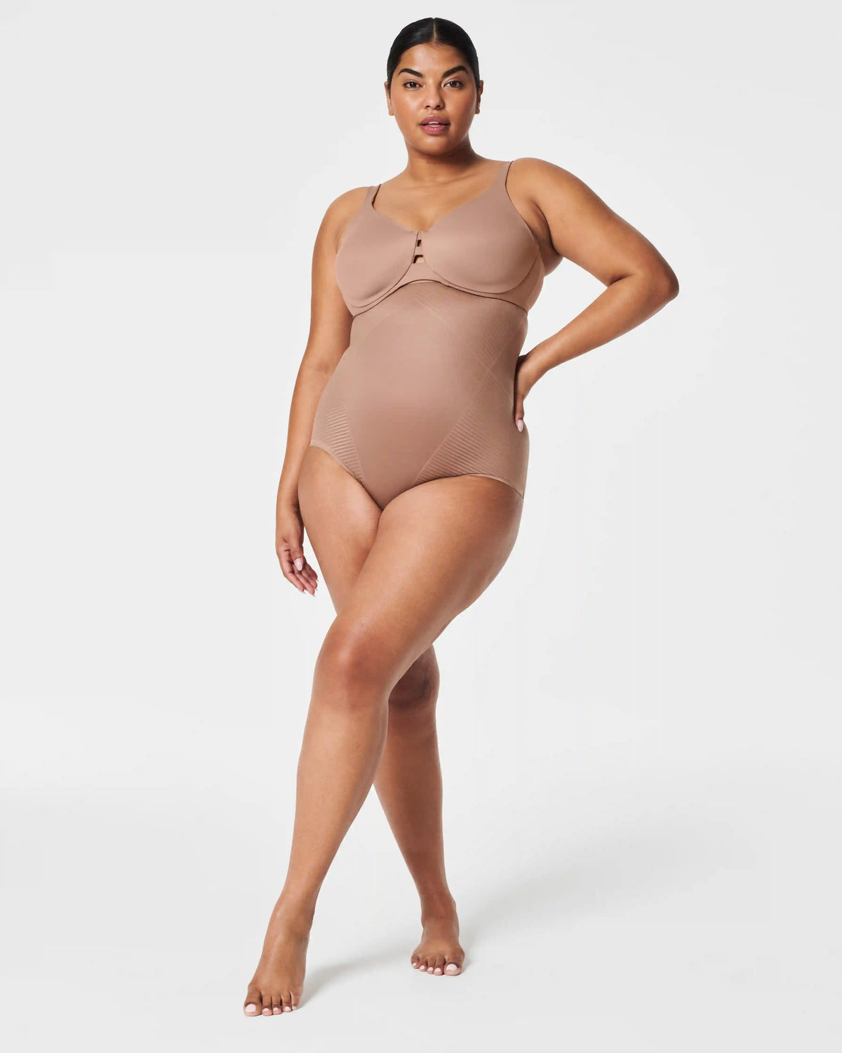 SPANXshape® Invisible High-Waisted Brief | Cafe Au Lait