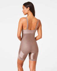 SPANXshape® Satin-X™ High-Waisted Mid-Thigh Short | Cafe Au Lait