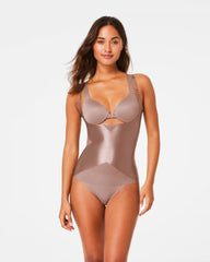 SPANXshape® Satin-X™ Open-Bust Cami | Cafe Au Lait