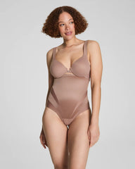 SPANXsupersculpt® Transform High-Waisted Thong | Cafe Au Lait