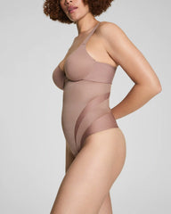 SPANXsupersculpt® Transform High-Waisted Thong | Cafe Au Lait
